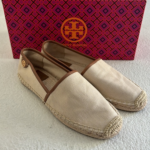 Tory Burch Canvas Flat Espadrille NWT - Picture 5 of 9